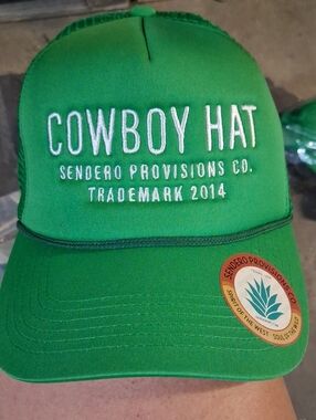 NWT Free People Sendero Provisions Co. Cowboy Hat - Green